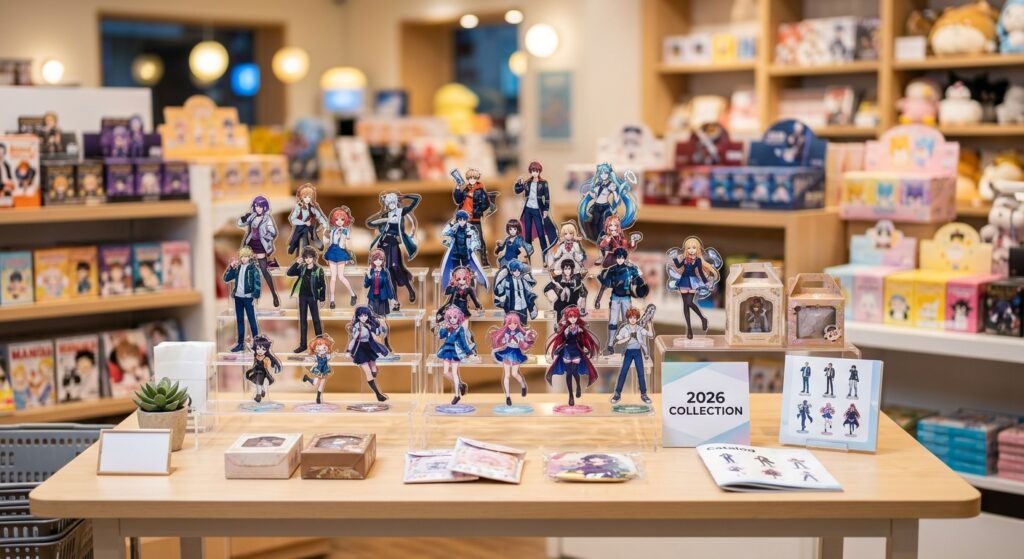 2026年アニメでアクリルグッズ展開が早い作品は？先に発売情報が出た注目キャラを調査